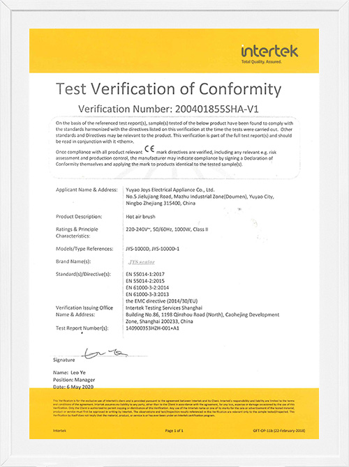 Certifikace EMC